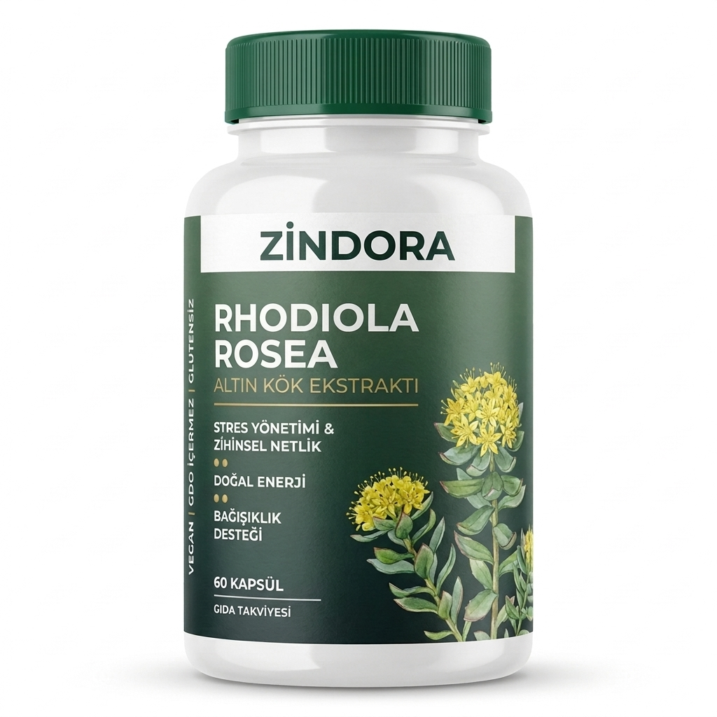 Zindora Rhodiola Rosea Kapsül